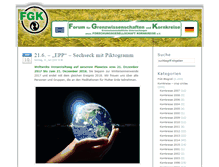 Tablet Screenshot of fgk.org
